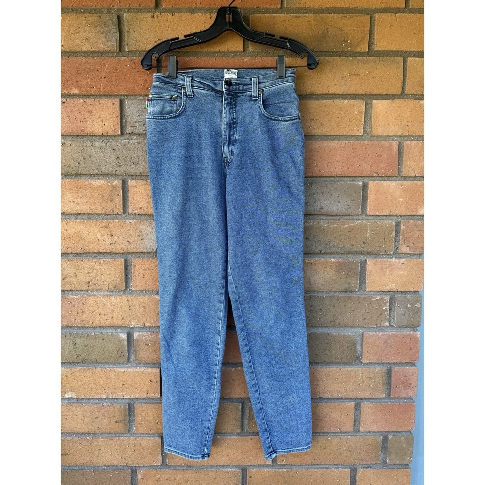 Vintage 90's Moschino Jeans Blue Pants Size XXS/XS Made in Italy EUC